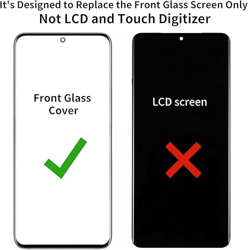 Miniatura 2 de Zgxhga Reemplazo de pantalla para Samsung Galaxy S22, pantalla de repuesto para Galaxy S22 Series 6.1 pulgadas, kit de repuesto de vidrio con