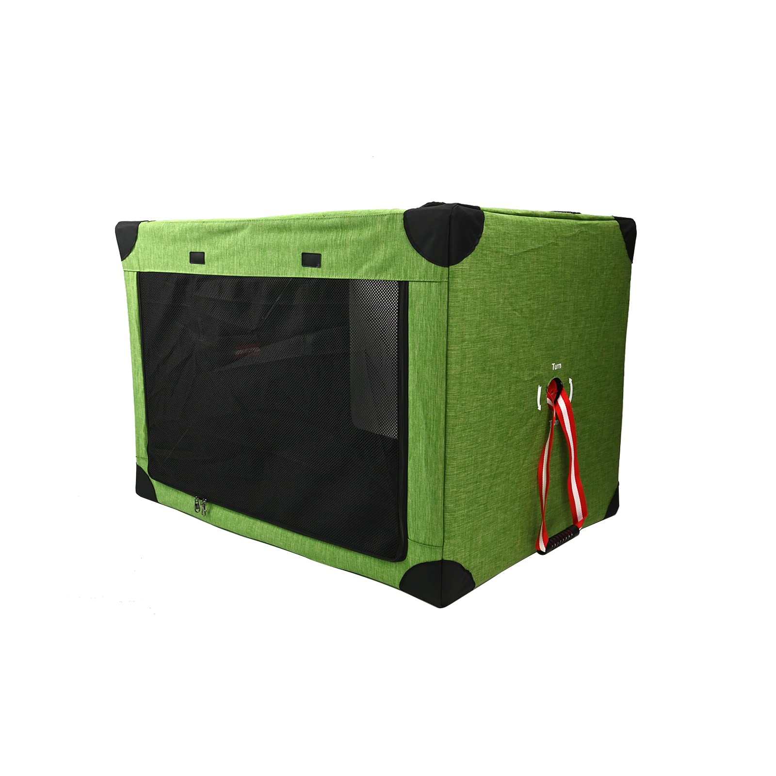 uyoyous Collapsible Dog Crate SoftSided Fabric Portable Folding Dog