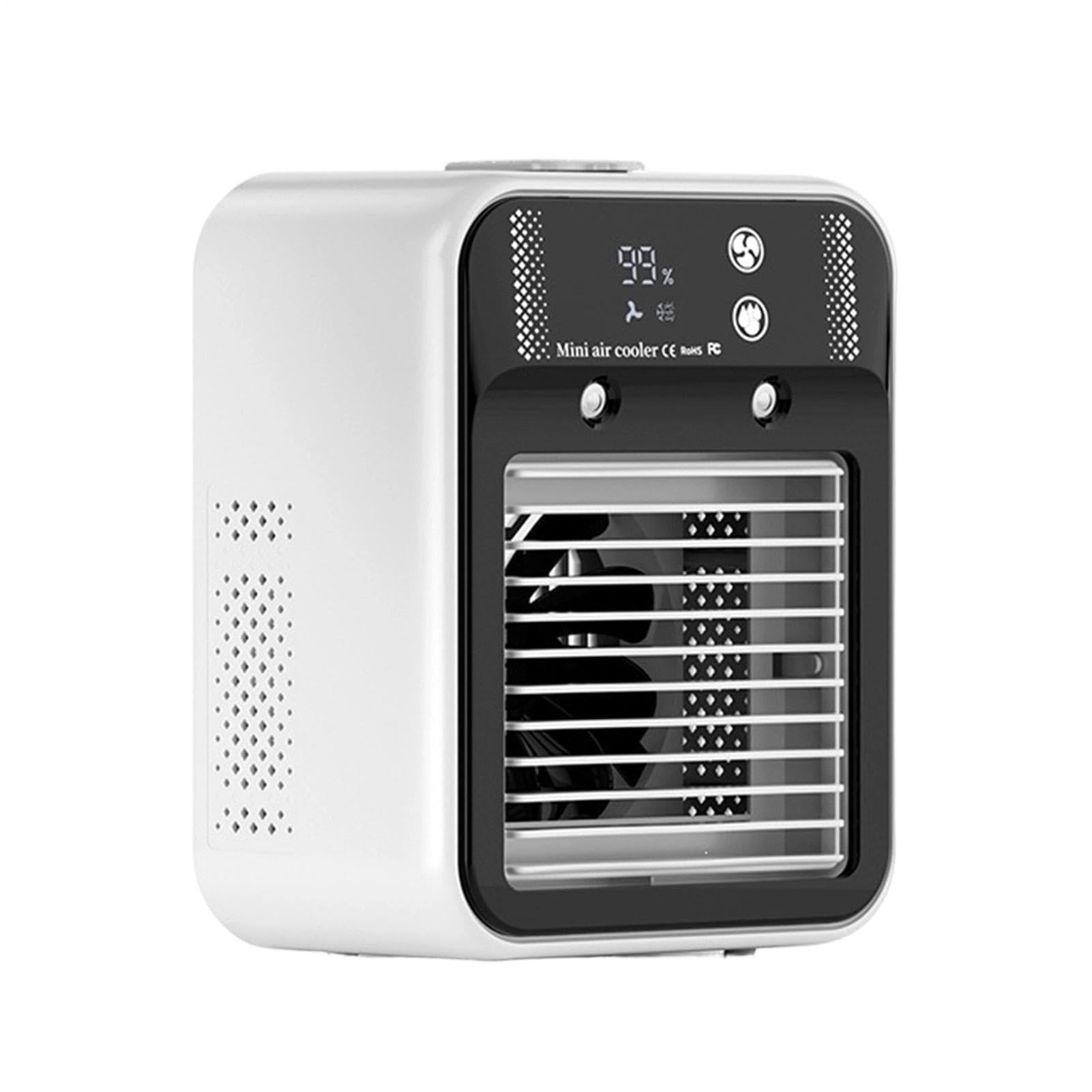 Climatiseur réservoir 500 ml portable compact avec mini rafraîchisseur