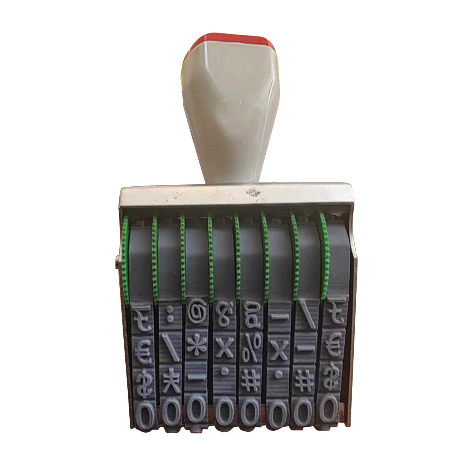 0-9 Number Stamp Adjustable Roller Changeable Date Business Adjustable