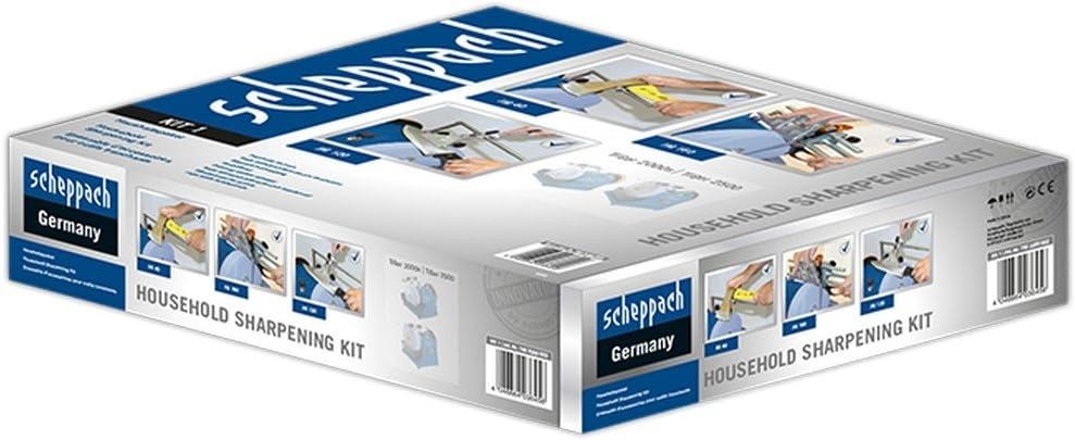 Scheppach Knife Sharpener Set, Tiger, 40, 120, 160