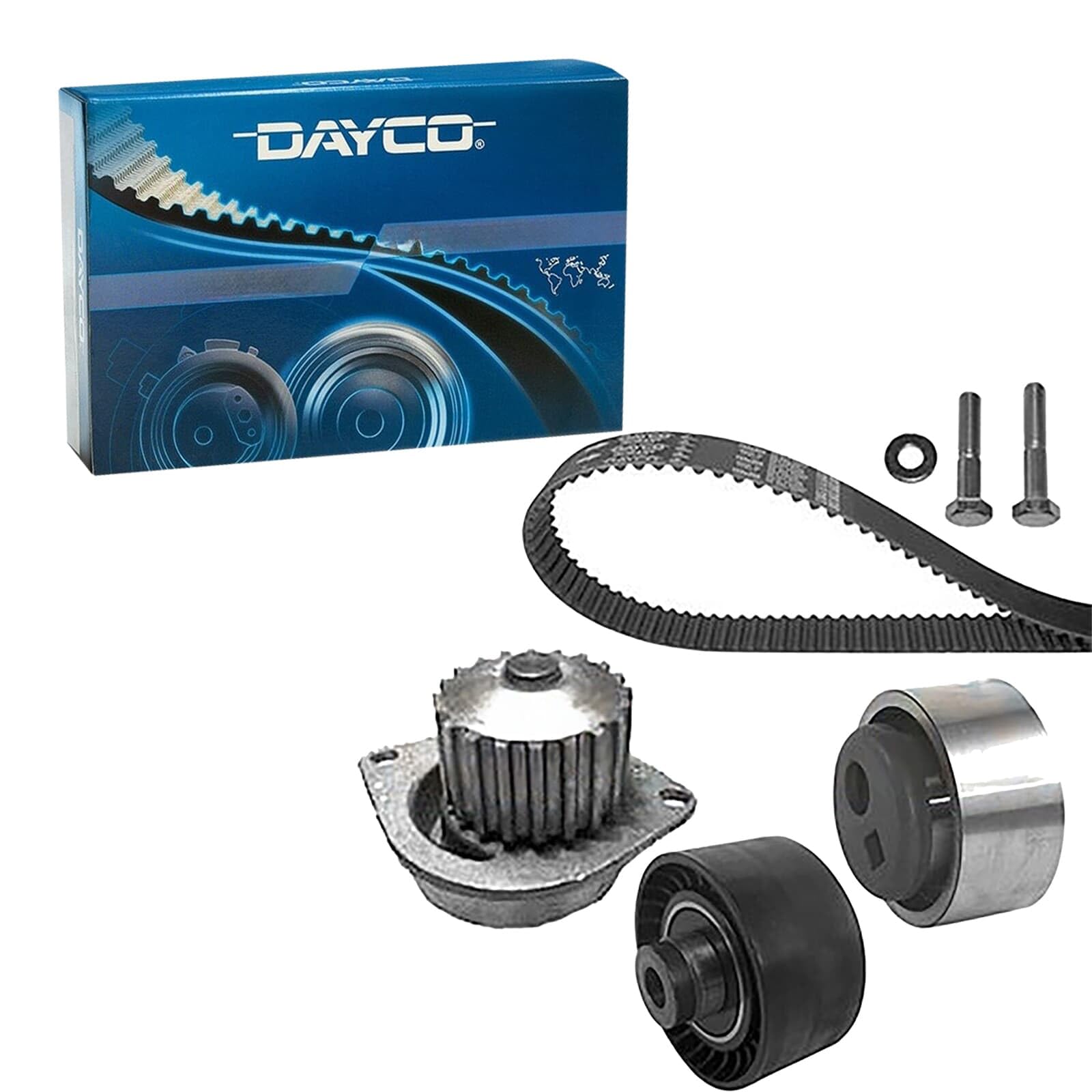 Dayco KTBWP1440 Bomba de Agua con Kit Correa Distribución