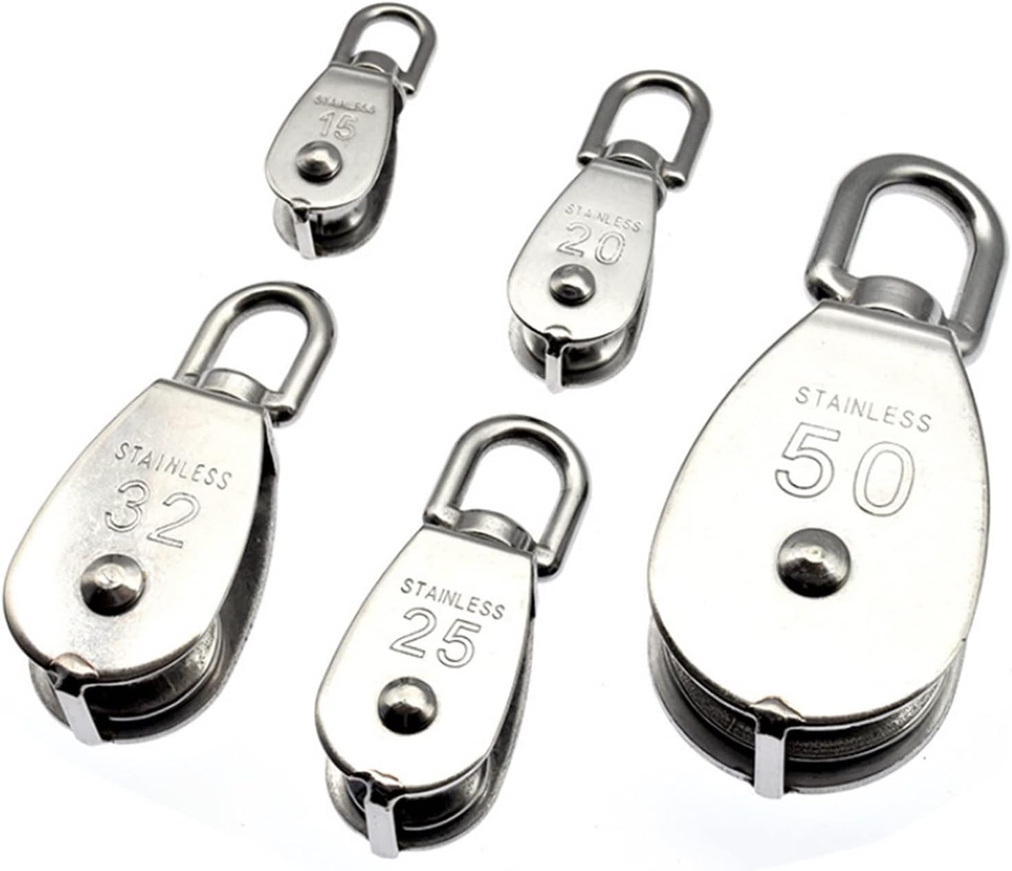 RORUN Exercise Pulley Stainless Steel Pulley M15/M20 M25