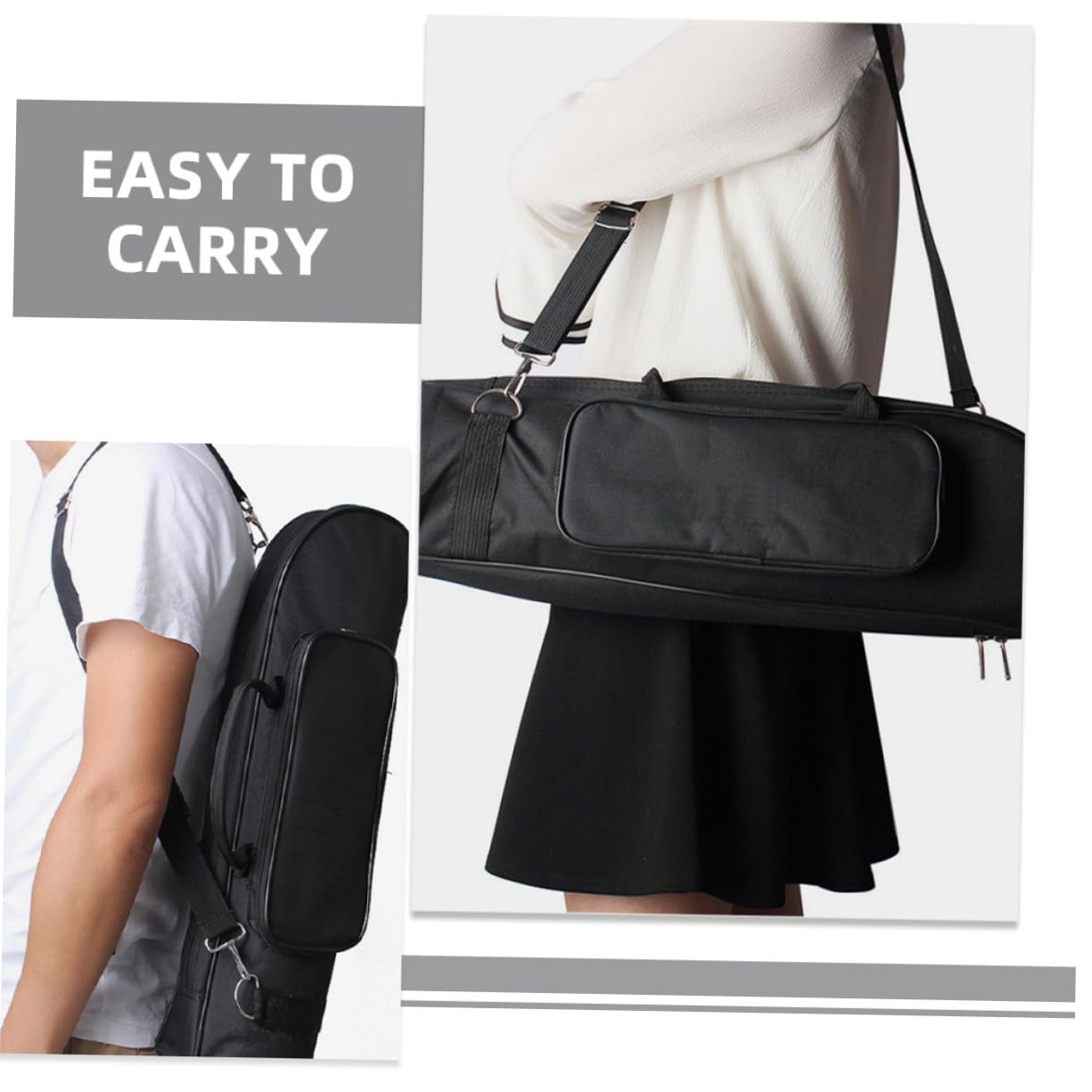 Bolsa para Trompeta de Oxford Acolchada con Asa y Correa de Hombro para Transporte Cómodo y Protección Duradera
