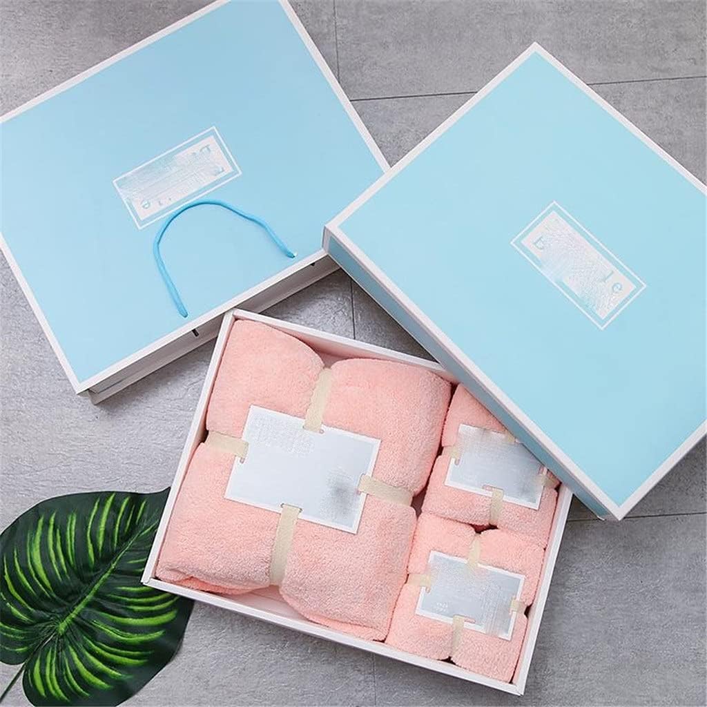 Coral Fleece Towel Bath Gift Box Three-piece Soft and Comfortable Absorbent