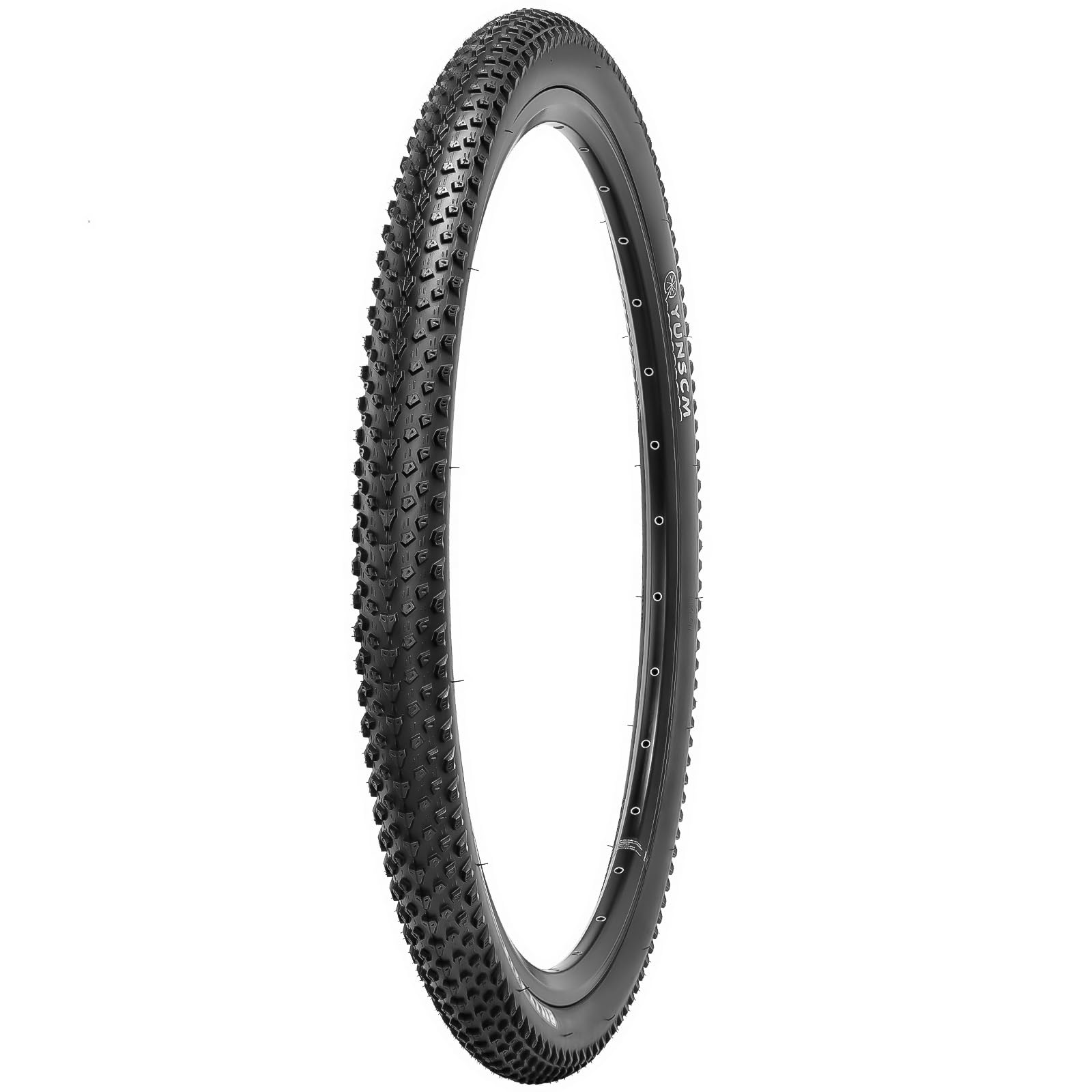YUNSCM 27.5 Lightweight Bicicleta Cubierta 27.5x2.60 (ETRTO 68-584) - 60TPI Nylon, Puncture-Resistant, Compatible with Montaña Bicicleta Cubierta 27.5x2.50/2.60-2 PCS (Y-1164)