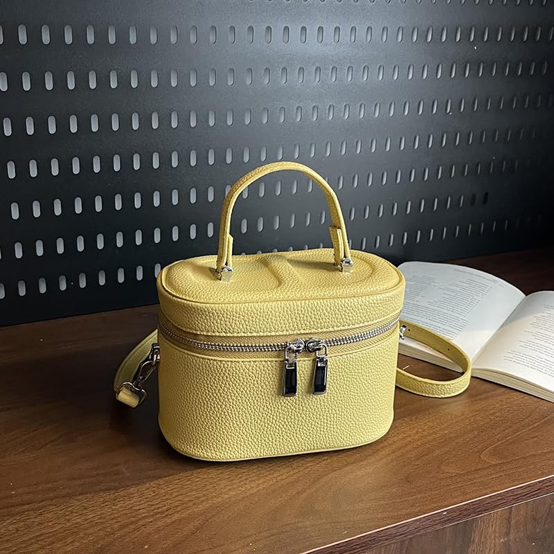 Square Box Bag Crossbody Purse PU Leather Top-Handle Pouch Purse Designer Shoulder Bag for Women3