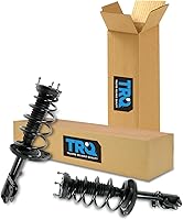 Vista 225 de TRQ - Conjunto de puntal delantero y resorte helicoidal (lados del conductor y del pasajero), para auto