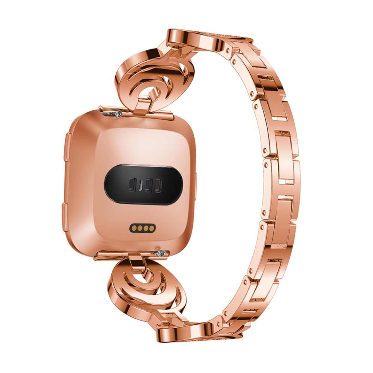 UKCOCO 2 Piezas Accesorios De Reloj Banda De Reloj De Acero Inoxidable Correa De Reloj Reloj Correa De Repuesto Bling Banda De Reloj 2 Banda De Reloj Cristal Banda De Reloj Banda De