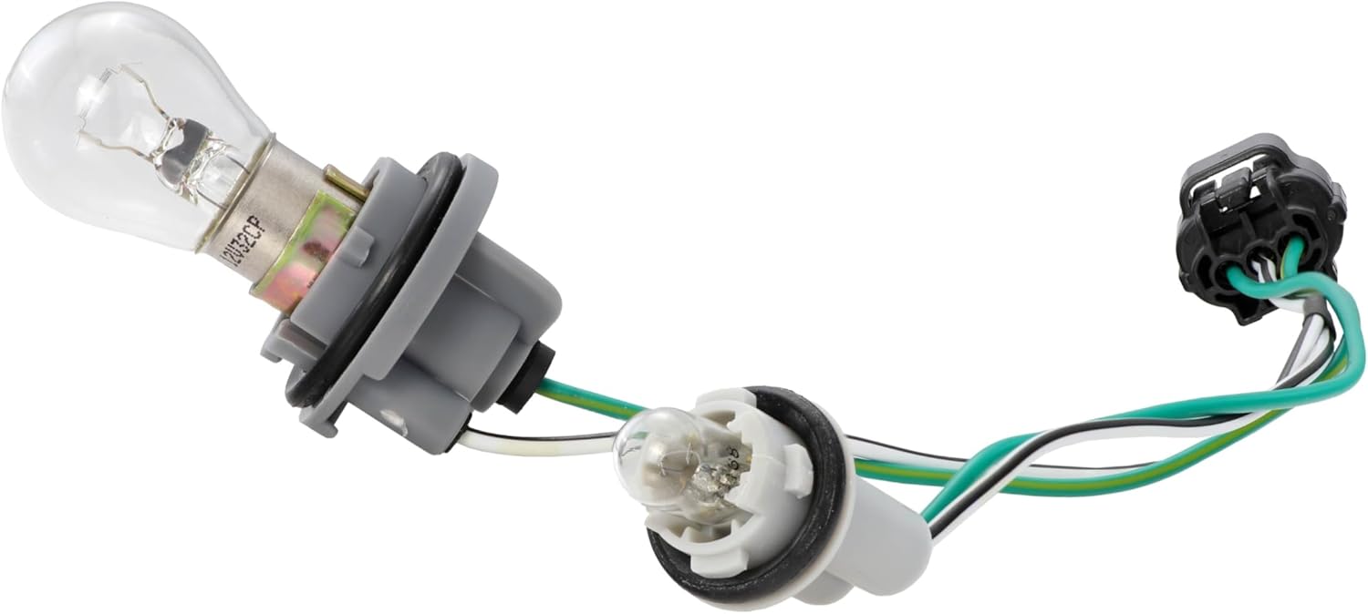 USR 93-95 RX7 Bumper Light – SMOKED Front Turn Signal Lamps (Left + Right) Pair - Compatible with 1993-1995 Mazda RX-7 FD3S All Models/Trims (LIGHT SMOKE LENS LIGHTS w/BULBS AND SOCKETS)