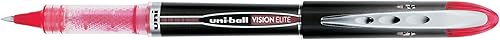 Vista 11 de uni-ball Vision Elite 58092PP- Bolígrafos de micropunta redonda (1/64 de pulgada), colores surtidos, 8 unidades Negro