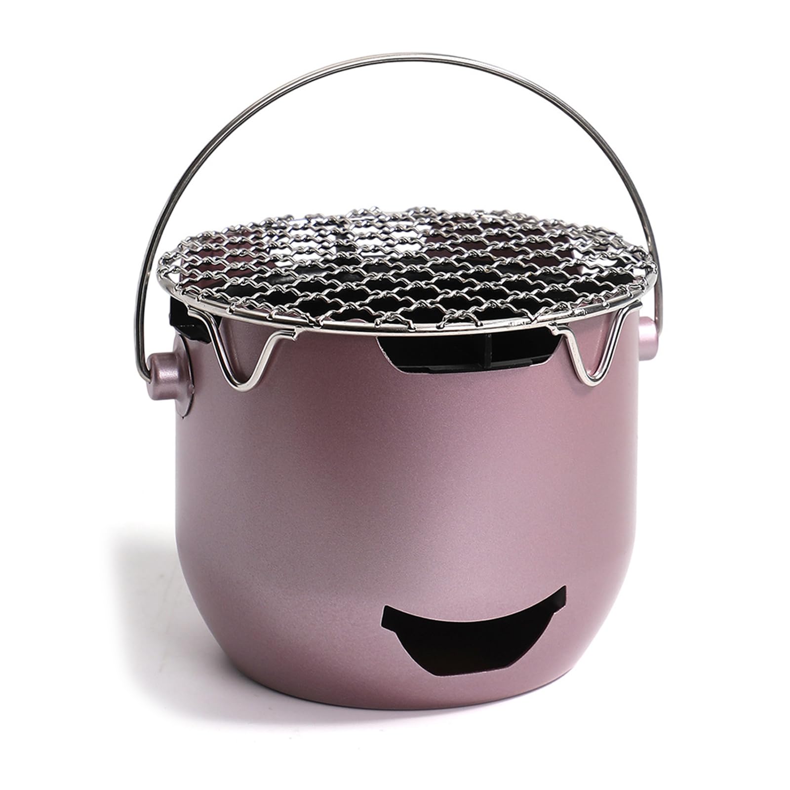 Zbiianxer B Windproof Small Camping Grills Small Carbon Stove Bq Portable Charcoal Grills For Outdoor Cooking Family Gathering Bq For Picnics Cooking