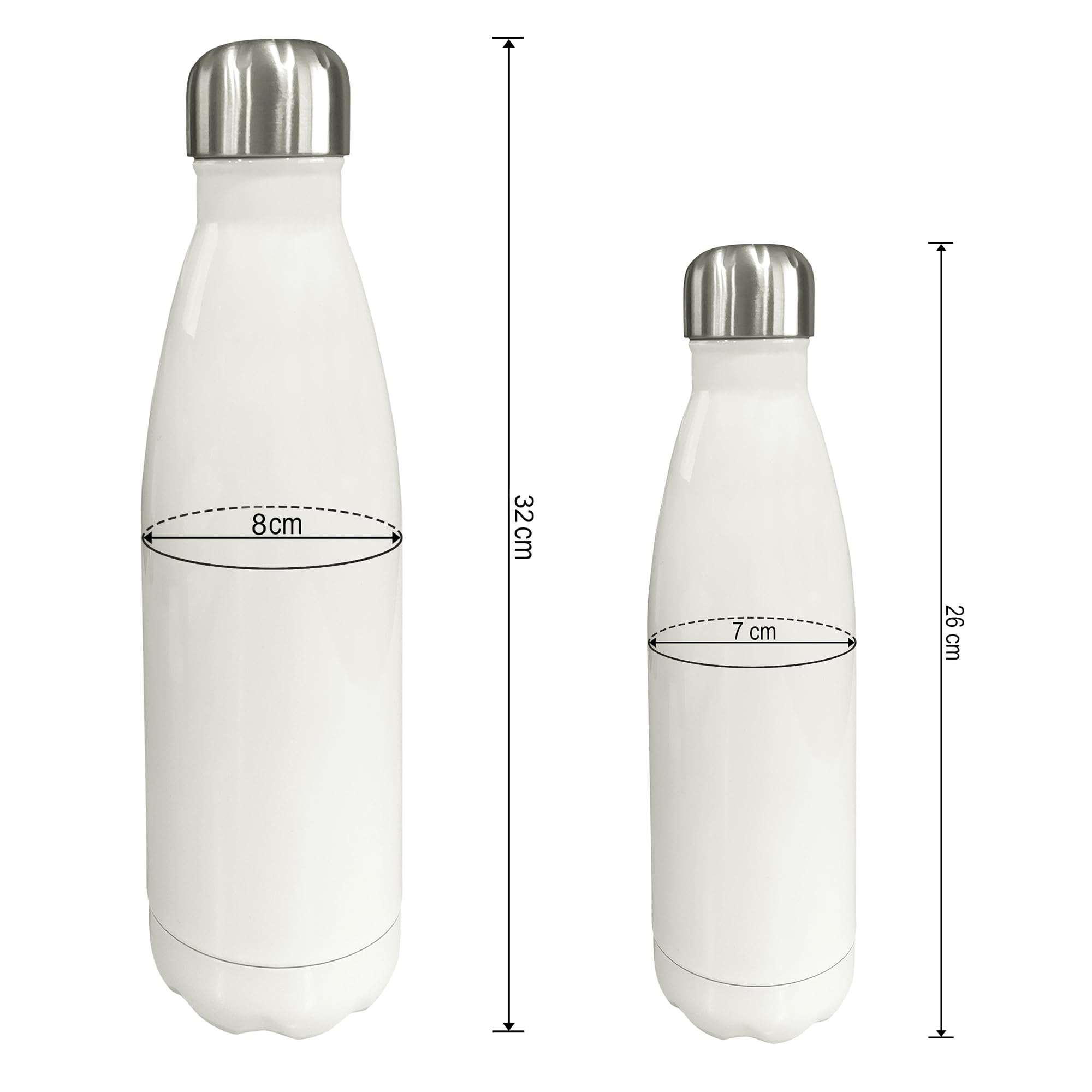 Water bottle. Botella agua acero inoxidable. Cantimplora 500ml y 750 ml. Cantimplora acero inoxidable. Botella termica personalizada. Regalos originales para hombre. Futbol. BARCELONA