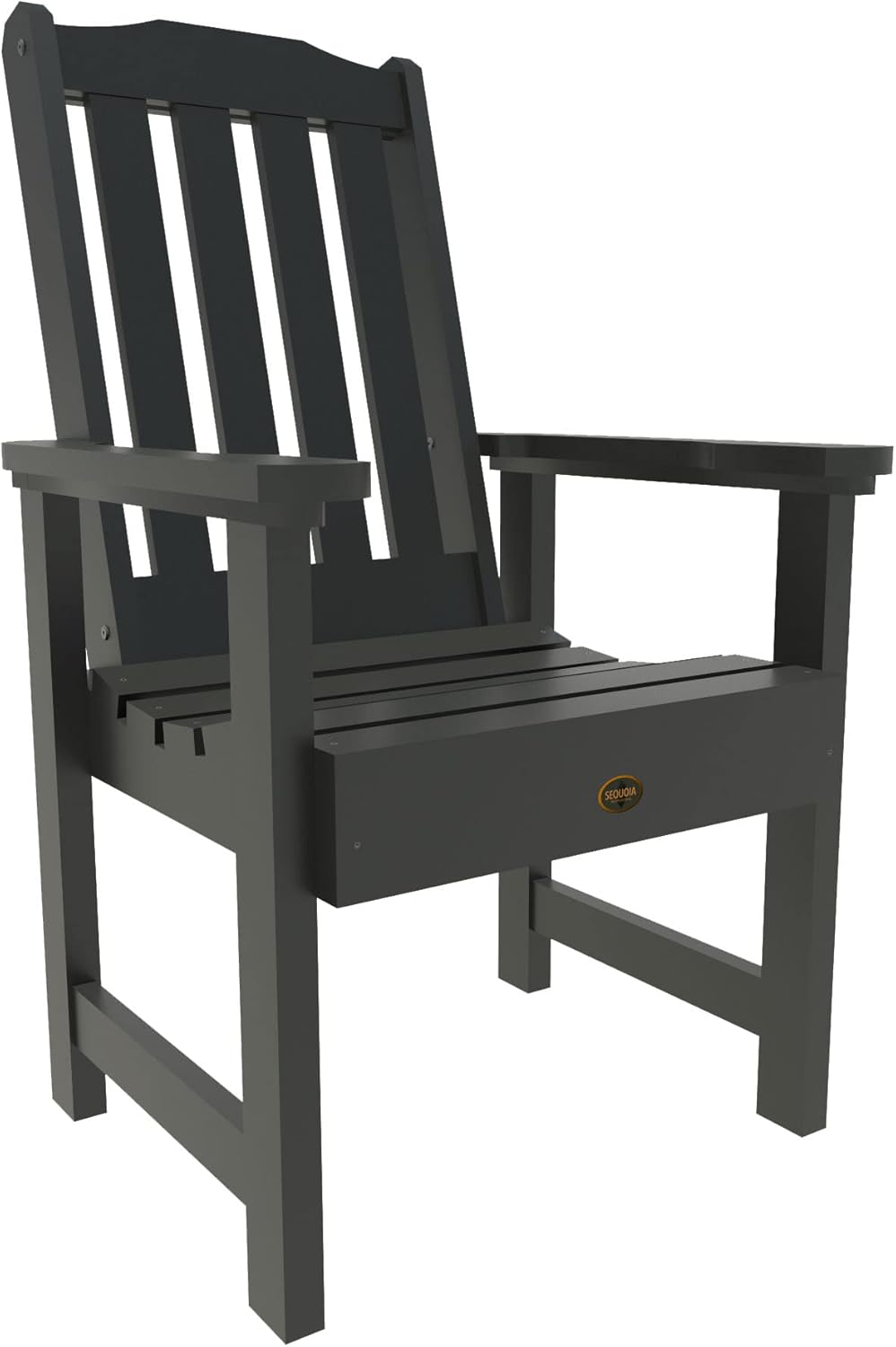 Sequoia Professional Highwood Springville Dining Arm Chair, Black
