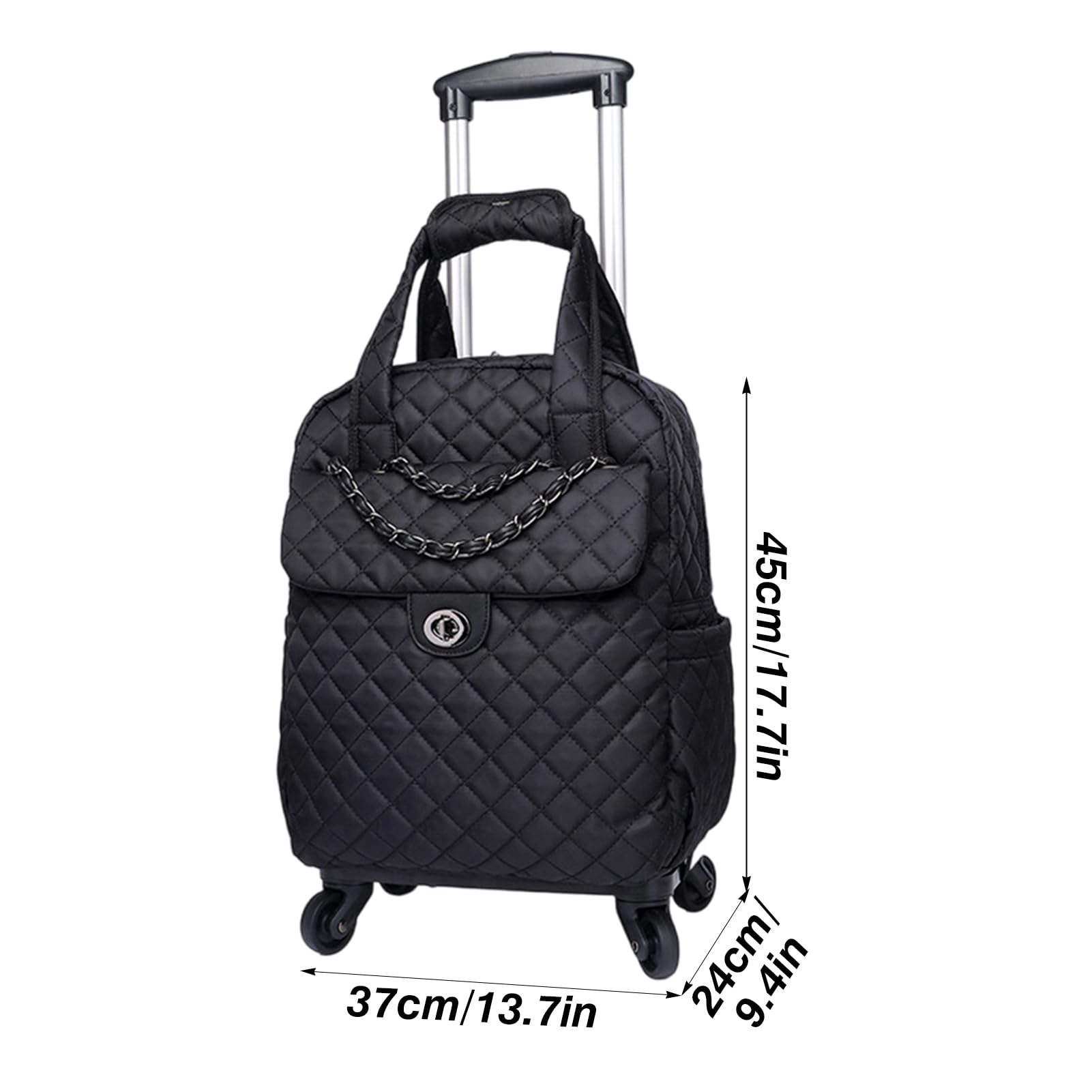 Bagaglio a Mano, Zaino Per Aereo, Borsone da Viaggio Trolley Travel Backpack Zainetto Uomo Donna Zaini Borse Grandi Scomparti Ideale Per Week End e Viaggi di Lavoro Lavoro Università，Rosso：18 po