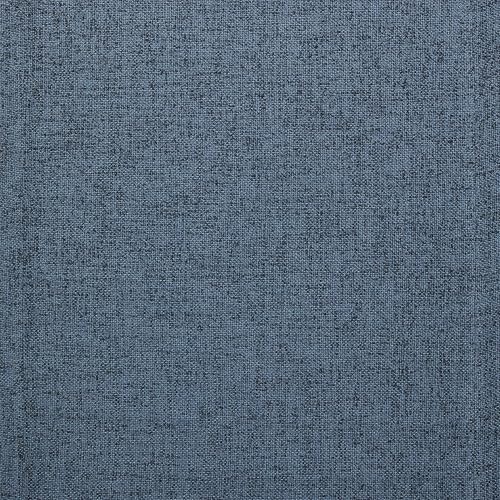 Image of ZeeMart Burlap Style Farmhouse Table Runners 90 Inches Long, Blue Rustic Woven Dining Table Runner for Everyday Use, 14x90 Inches, Blue