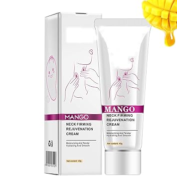 RtopR Neck Cream, RtopR Mango Neck Firming Cream,Wrinkle Cream for Neck, Anti Aging - Repair Crepe Skin,Neck Firming Cream - Best for Tightening Sagging Skin
