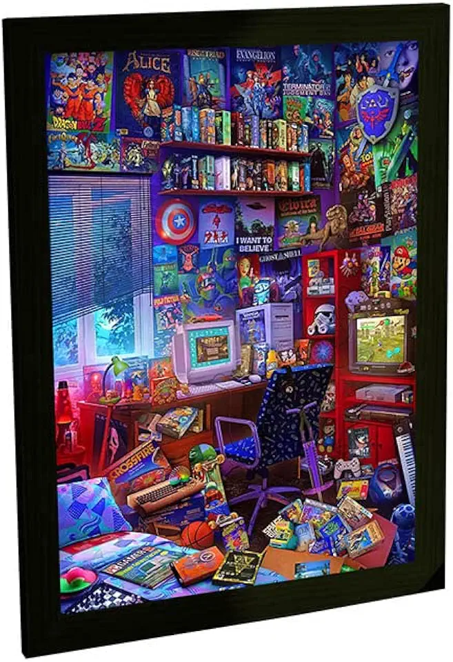 Quadro Decorativo Videogame Retro Gamer Jogos Classicos 06