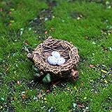 Miniature Bird Decorative Figurines,Fairy Garden Accessories for Micro Landscape,Mini Garden Resin B