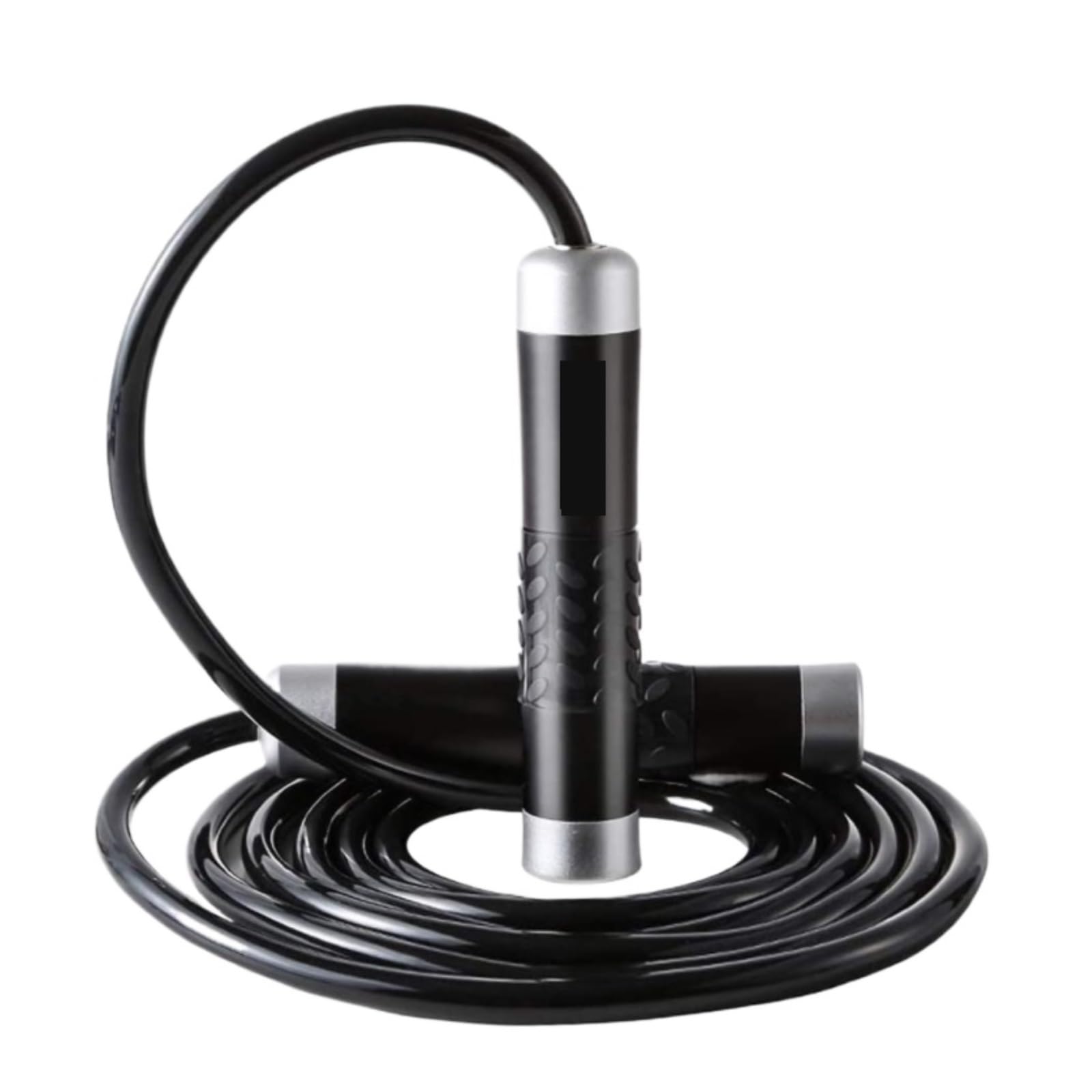 Springseil Beschwertes, Robustes Springseil Mit Kugellagern for Aerobic Und Training Fitness(Black)