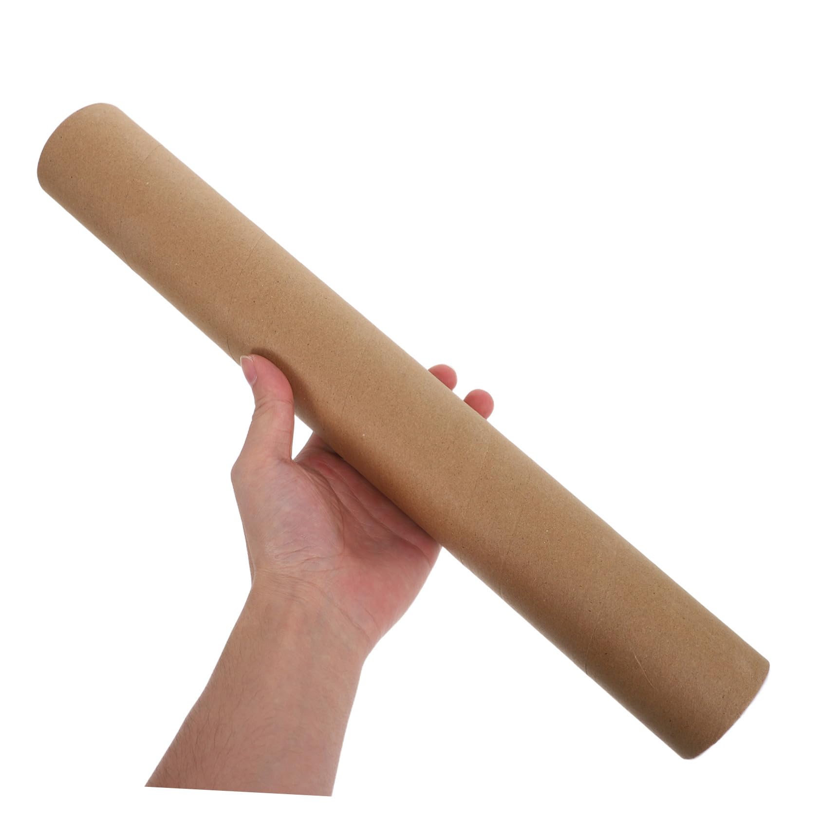 10 Sztuk Okrągłych Tub Plakatowych Tub Z Tektury Kraft Pocztowe Okrągłe Kraft Do Rękodzieła Plakatowe Do Przechowywania Papierowe Wysyłkowe