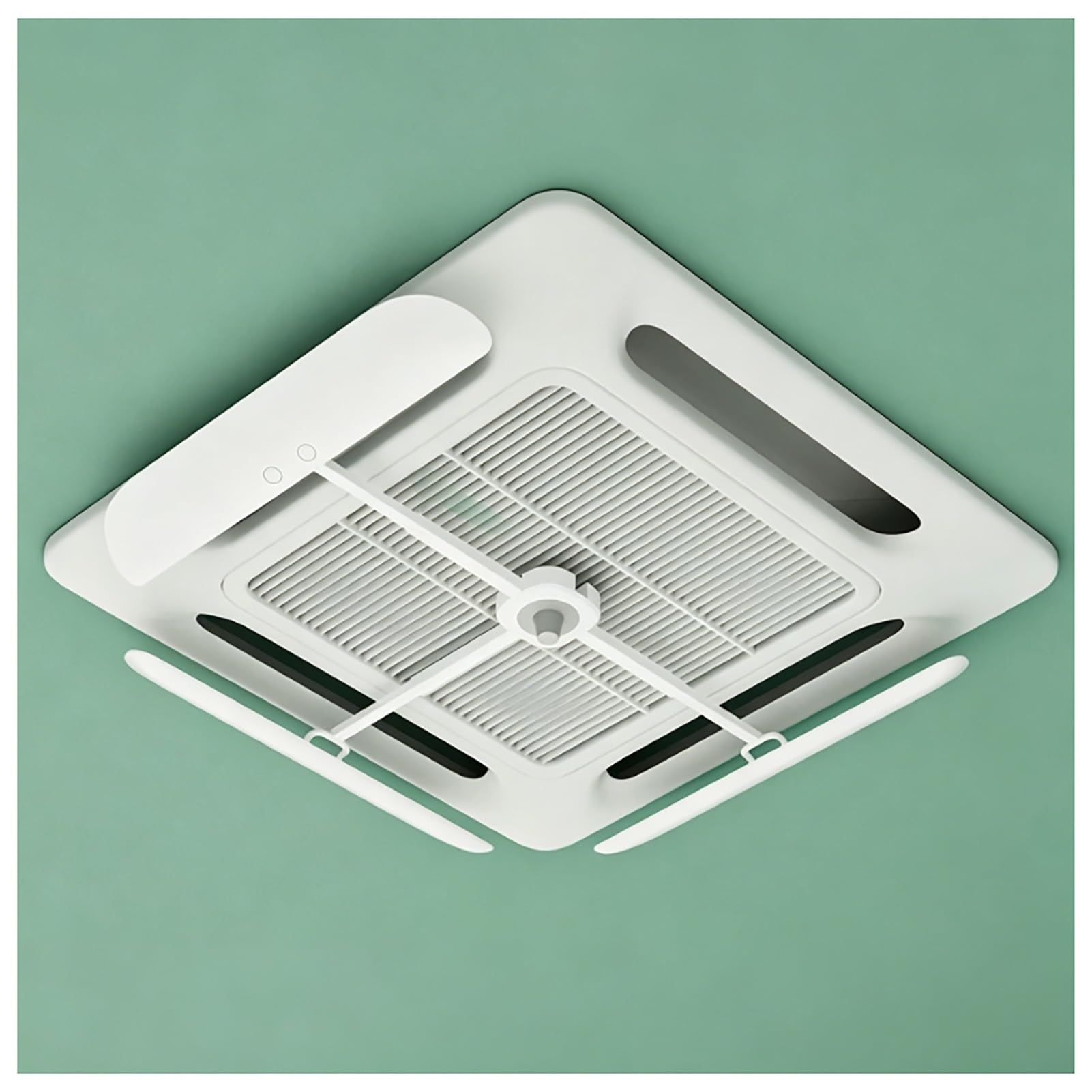 Déflecteur pour climatiseur cassette plafond, flux d’air réglable(Three-sided)