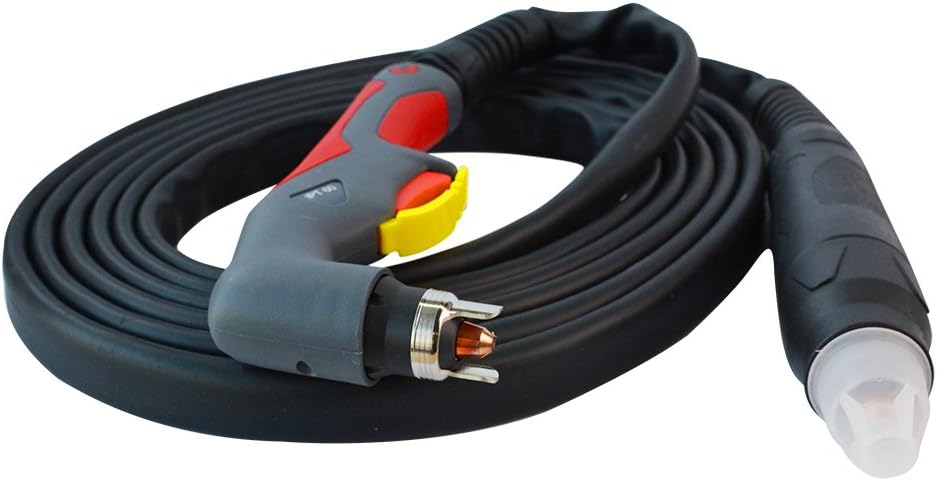 Bеѕt Prоmо Lotos Supreme LTP5500DCNC Non-Touch Pilot Arc CNC Enabled Digital Plasma Cutter THC Torch Height Control Enabled, Dual Voltage 110V/220V, 3/5 inch Clean Cut, Brown (55AMP CNC)