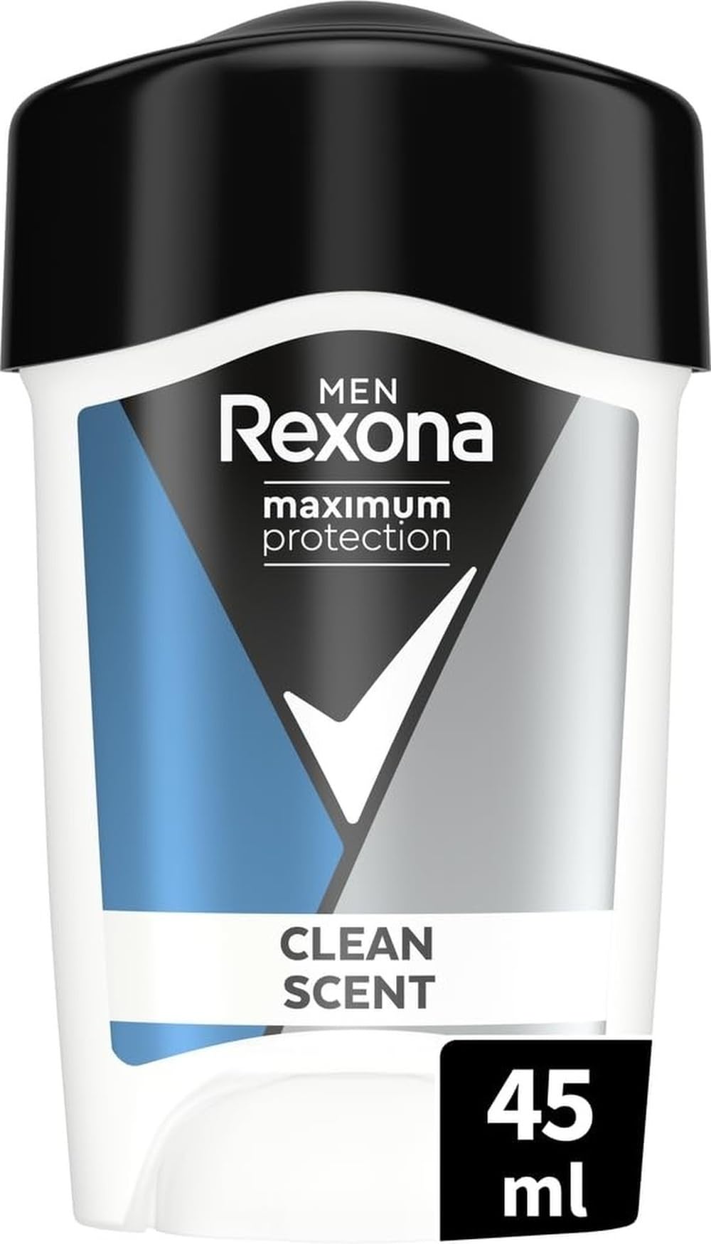 Rexona Men Maximum Protection Clean Scent Cream Antiperspirant To Treat Excessive Sweating 45 Ml