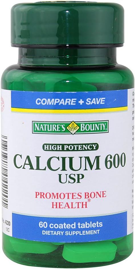 Nature's Bounty Calcium 600mg