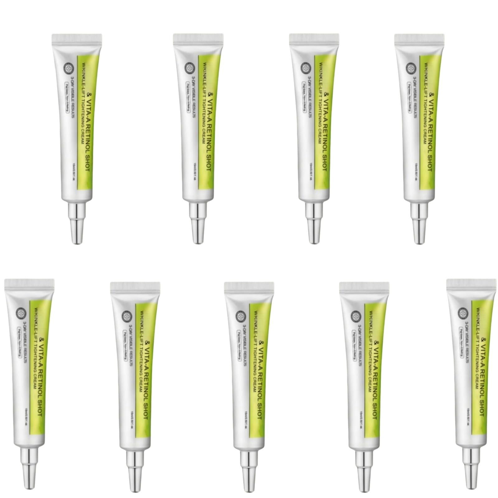Retinal Shot Tightening Booster, Anti Wrinkle cream - Minimizer Porów, Retinols Booster do pielęgnacji twarzy, na drobne zmarszczki i zmarszczki, ujędrniający, redukuje zmarszczki i drobne linie