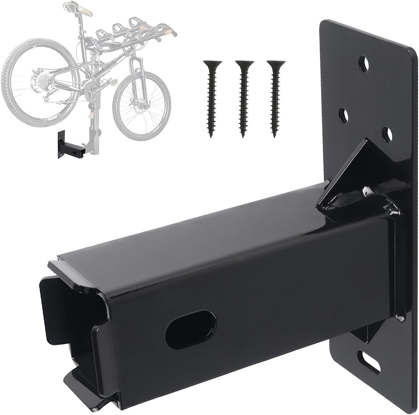 JTZED Hitch Wall Mount,Bike and Cargo Rack Hanging Garage