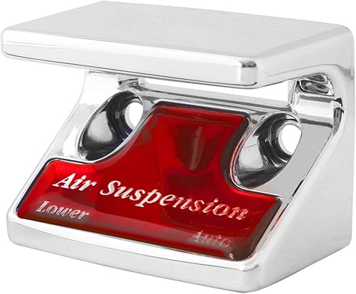 Miniatura 9 de GG Grand General 96181 Protector de interruptor cromado con etiqueta engomada azul de la suspensión del aire para Freightliner