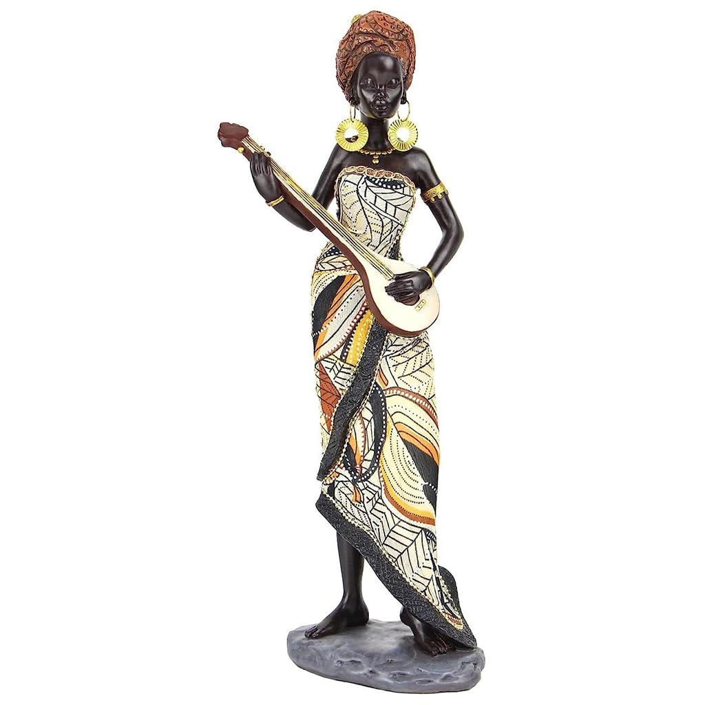 Sculpture Africaine et Statues de Musiciens : Finition Premium pour Maison