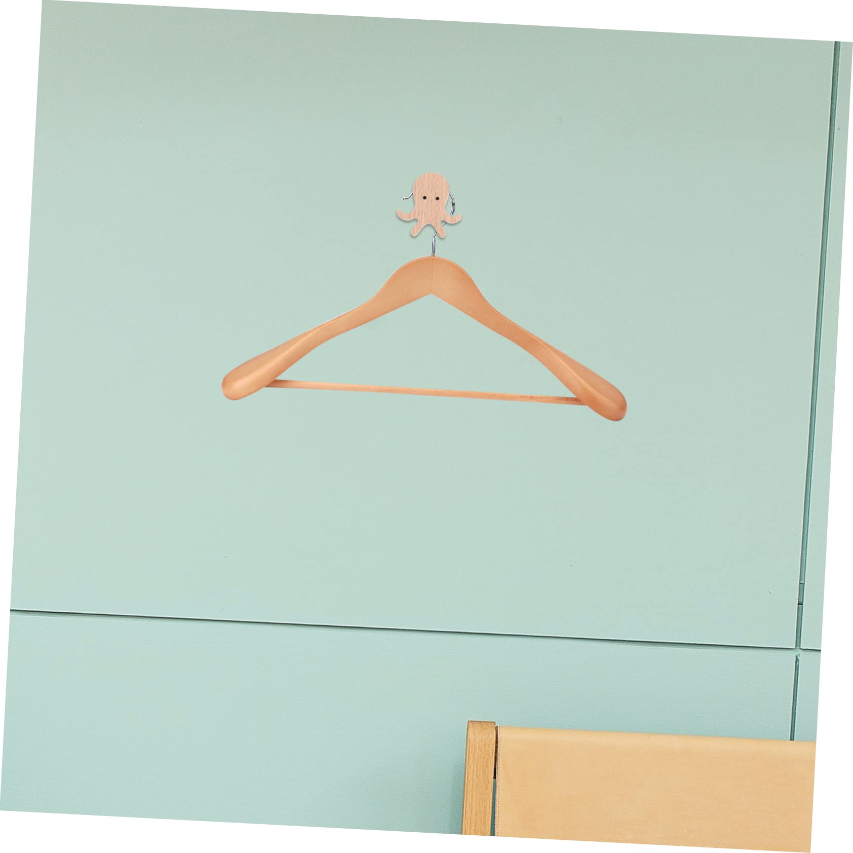 ISCBAFYX Juegos de Toallas Gancho de Animal Montaje en Pared Perchero para Sombreros Perchas para Sombreros Gancho de Pared Paraguas Estante de Clavijas de Madera Percha de Montaje en Pared Retro