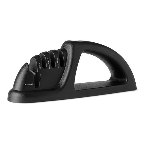 Amazon Basics 4-in-1 Kitchen Knife Sharpener