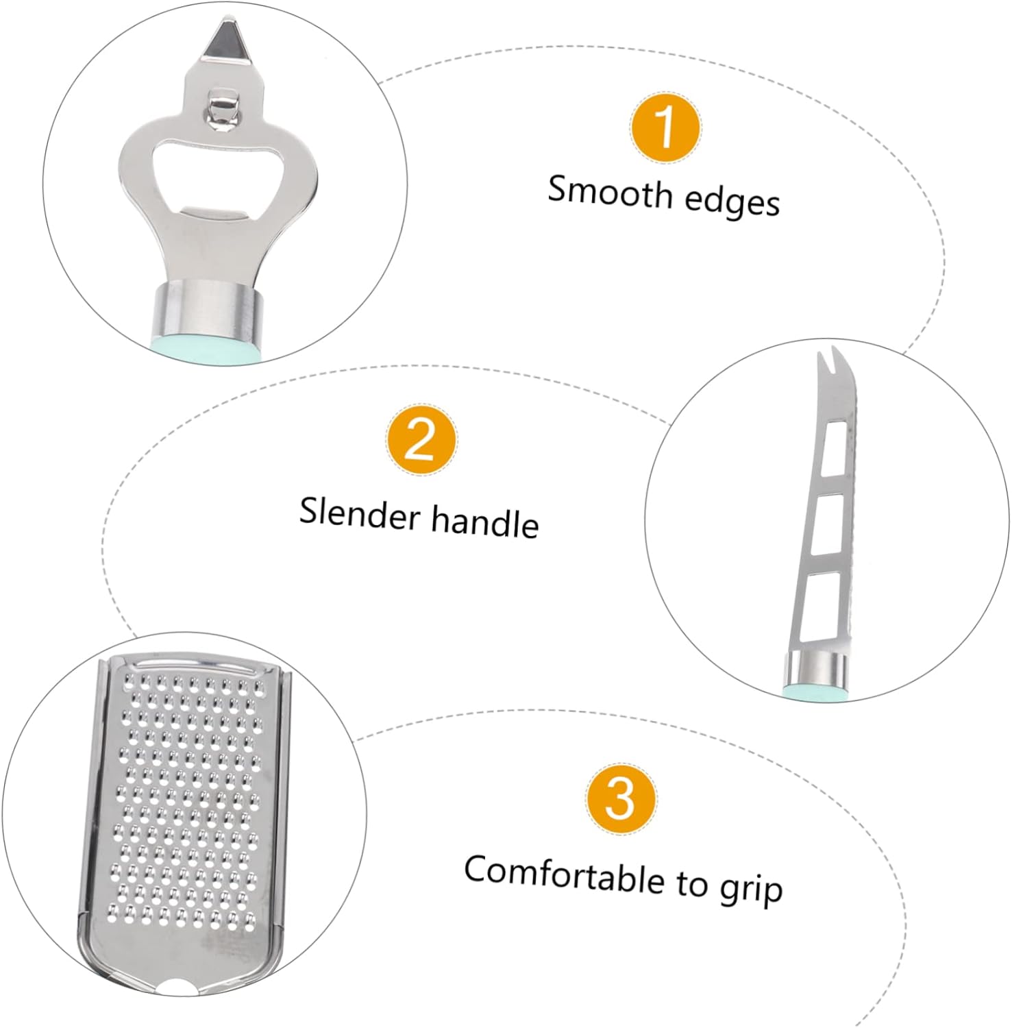 9-piece Kitchen Gadgets Set Teal Kitchen Accessories Non Stick Cooking Tools Plastic Handle Utensil Set Baking Utensil Set Cooking Utensils