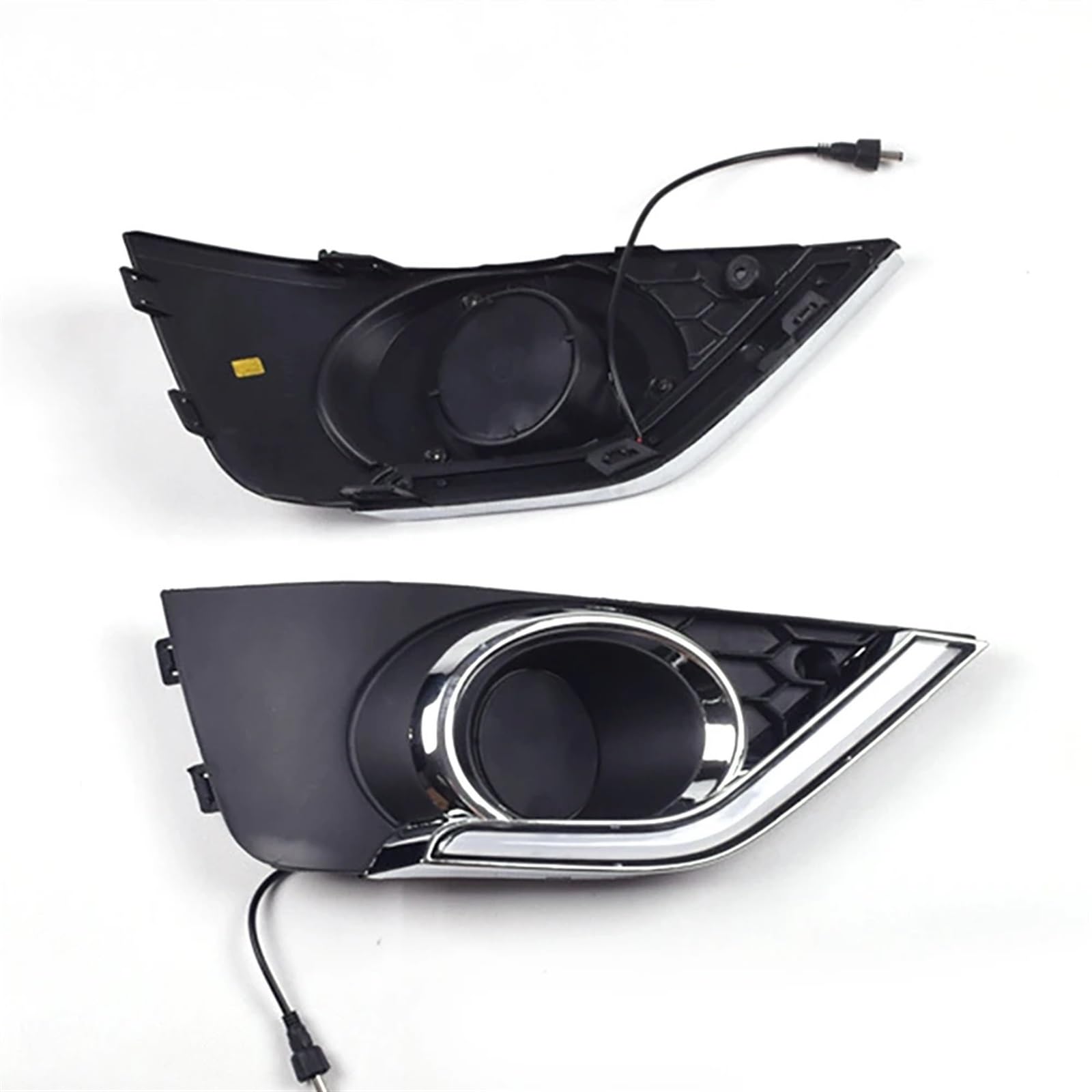 MEIZIYU LED DRL Front Bumper Fog Light Fit For BR-V BRV 2015-2017 Day Daytime Running Lamp Light Driving Turn Signal Light światła do jazdy dziennej do samochodów