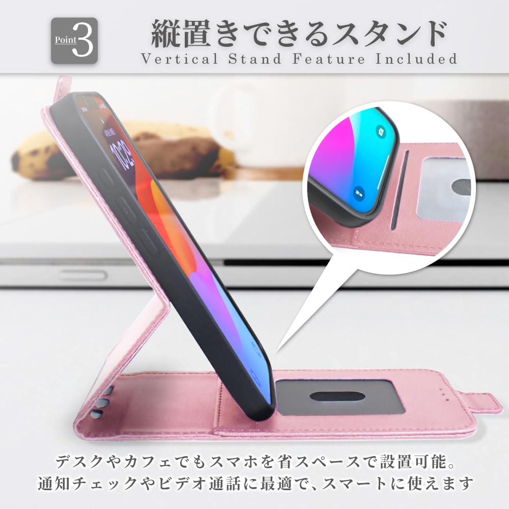 Amazon.co.jp: Shizuka Will Re iPhone 8 / 7 / SE3 / SE2 Case Folio