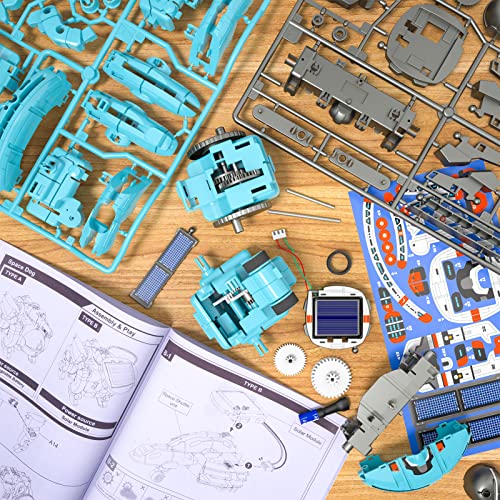 image for Lucky Doug STEM Projects for Kids Ages 8-12 12-16, 6-in-1 Building Sci