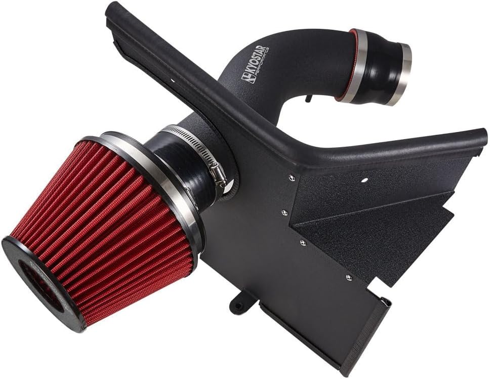 3.5" Cold Air Intake System Compatible with Audi B8/B8.5 Audi S4 S5 Q5 SQ5 (2008-2017) 3.0T, High-Flow Air Filter Increase Performance & Acceleration