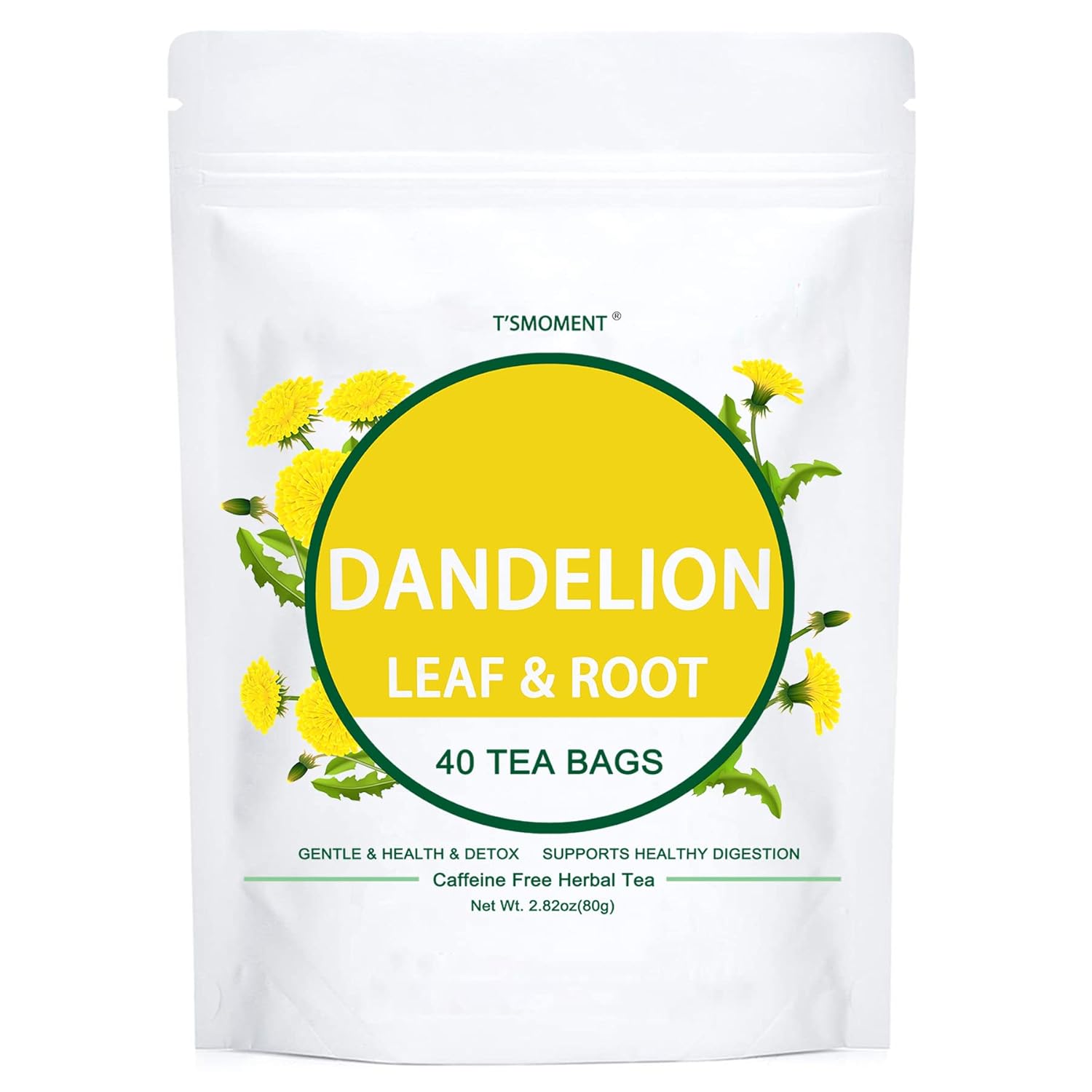 Dandelion Root Tea Bags Premium Dandelion Leaf & Root
