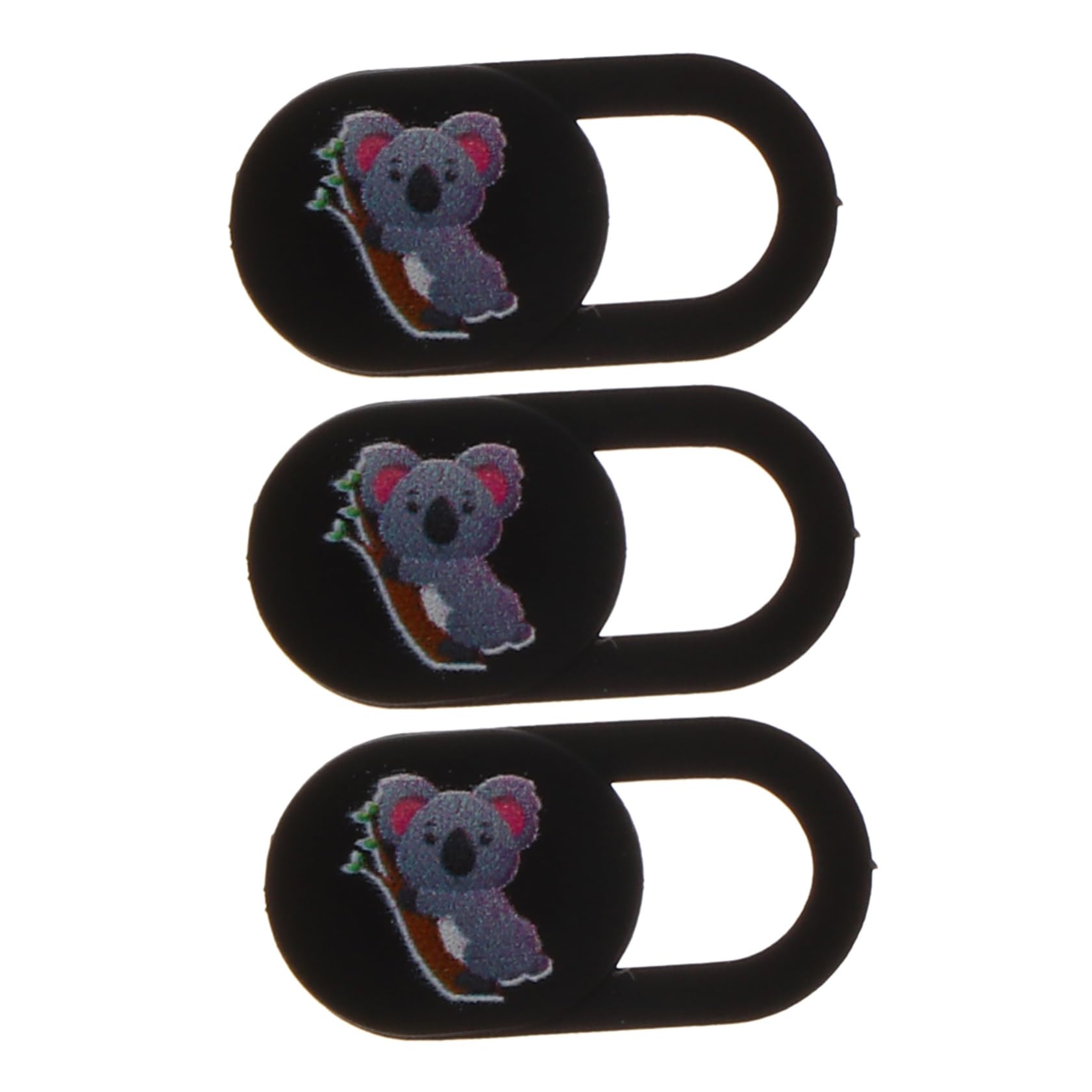 BESTonZON 3 Piezas Cubierta de privacidad de la cámara Camera Lente Tapa de protección Tableta Ordenador portátil Diapositivas Material de protección del Medio Ambiente plástico