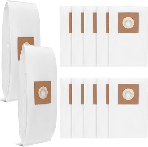 Miniatura 8 de Paquete de 12 bolsas de vacío con filtro tipo Y para aspiradoras Hoover WindTunnel de estilo vertical Y, Z, YZ, repuesto para piezas 4010100Y,