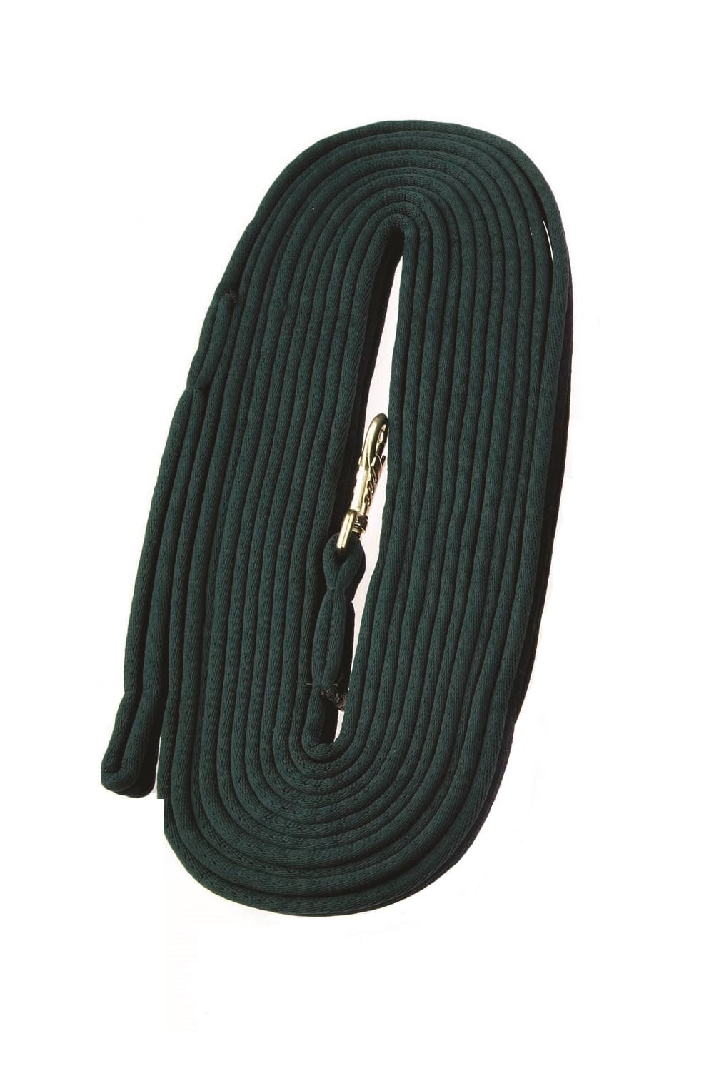 Kincade Two Tone Padded Lunging Rein, Hunter/Navy, 26'