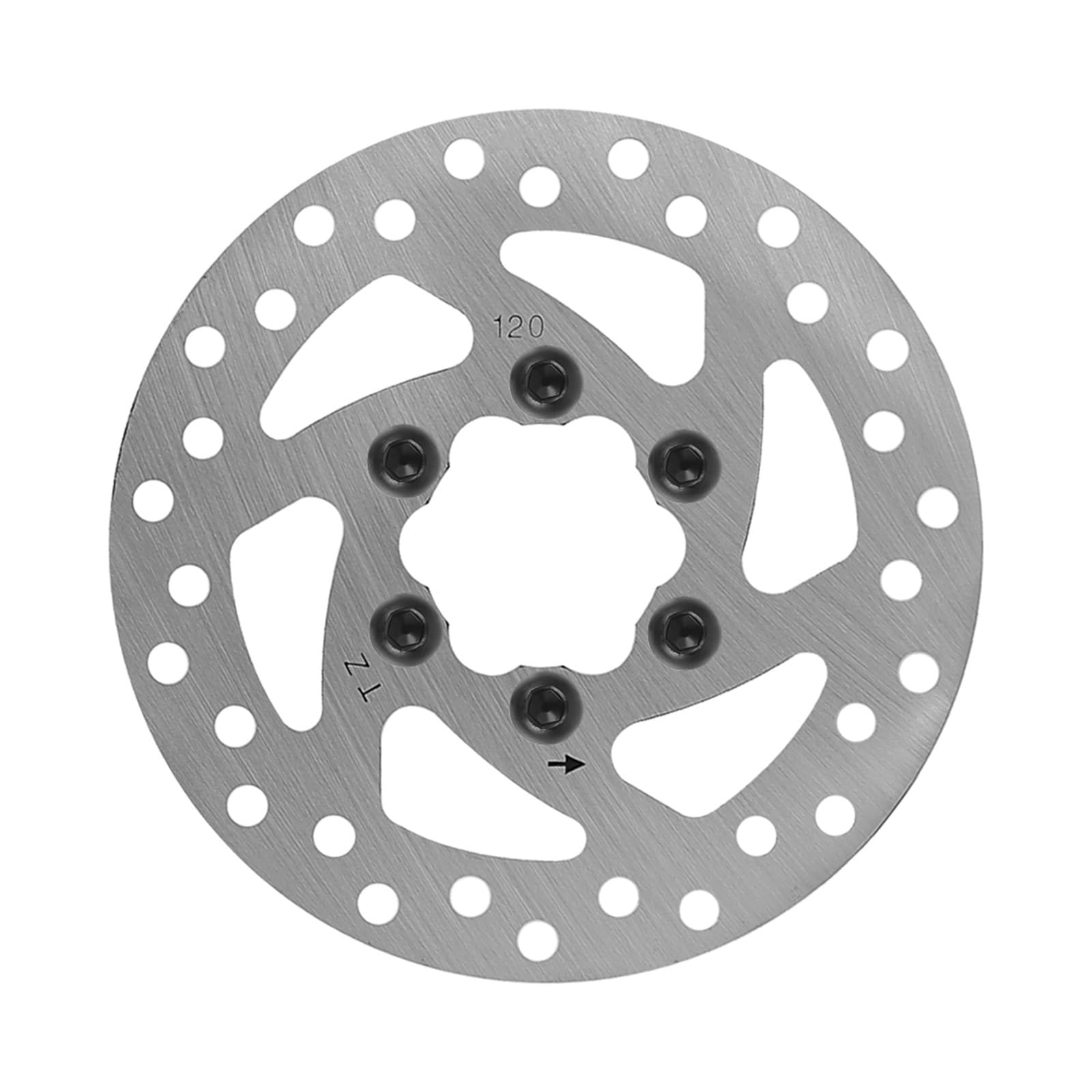 Disco Freno a Disco da 120 mm a 6 Fori Compatibile con Parti di Riparazione del Disco Freno for Scooter Elettrico Kugoo Kirin G2 PRO e Kaabo Mantis 8(5pcs)