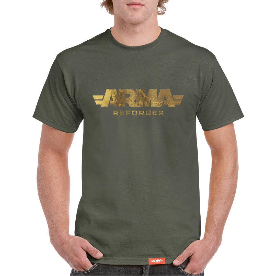 Bohemia Interactive Unisex Green Arma Reforger Original T-Shirt