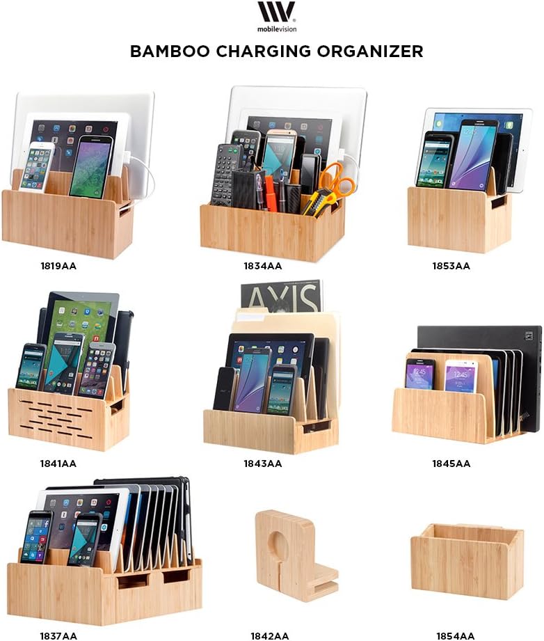 Holiday Deals 🛒 MobileVision Bamboo Charging Station & Compatible Apple Watch Adapter Combo Multi Device Organizer for Apple Watch, Smartphones, Tablets, Laptops, and More Hottest Sales MobileVision Bamboo Charging Station & Compatible Apple Watch Adapter Combo Multi Device Organizer for Apple Watch, Smartphones, Tablets, Laptops, and More