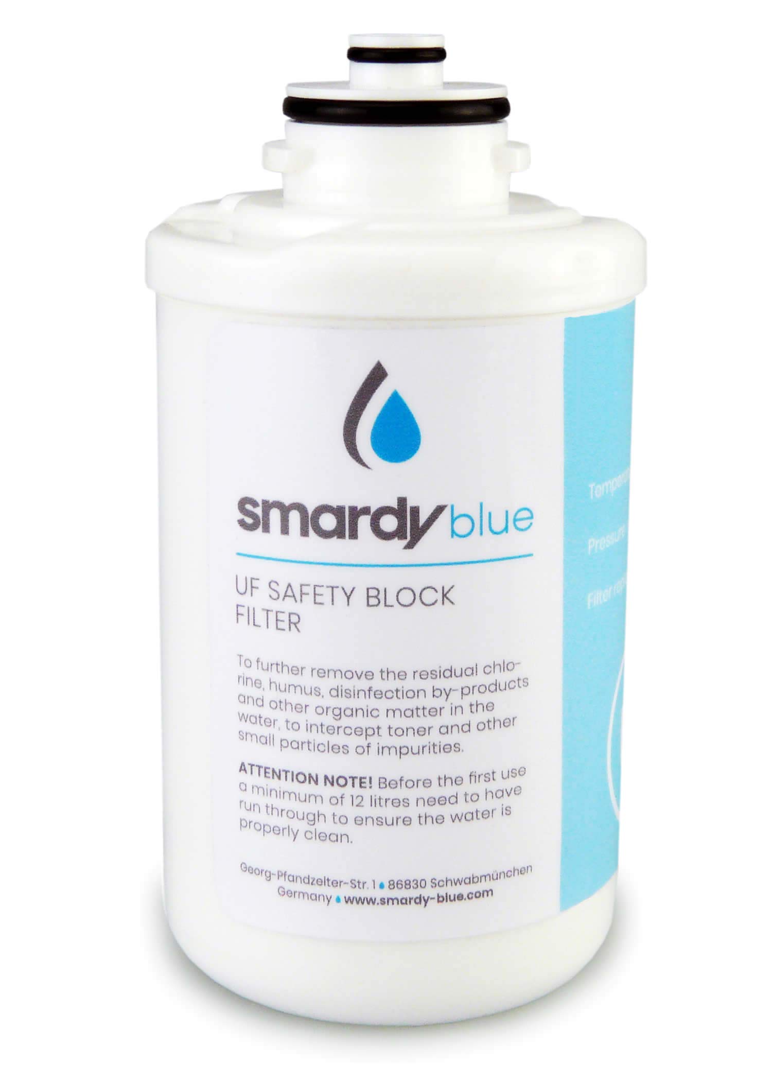 smardy Filtre de rechange 2en1 Set pour Soda & Cool Machine à soda - Filtro de bloque de carbón activado + Ultrafiltration (membrane UF)
