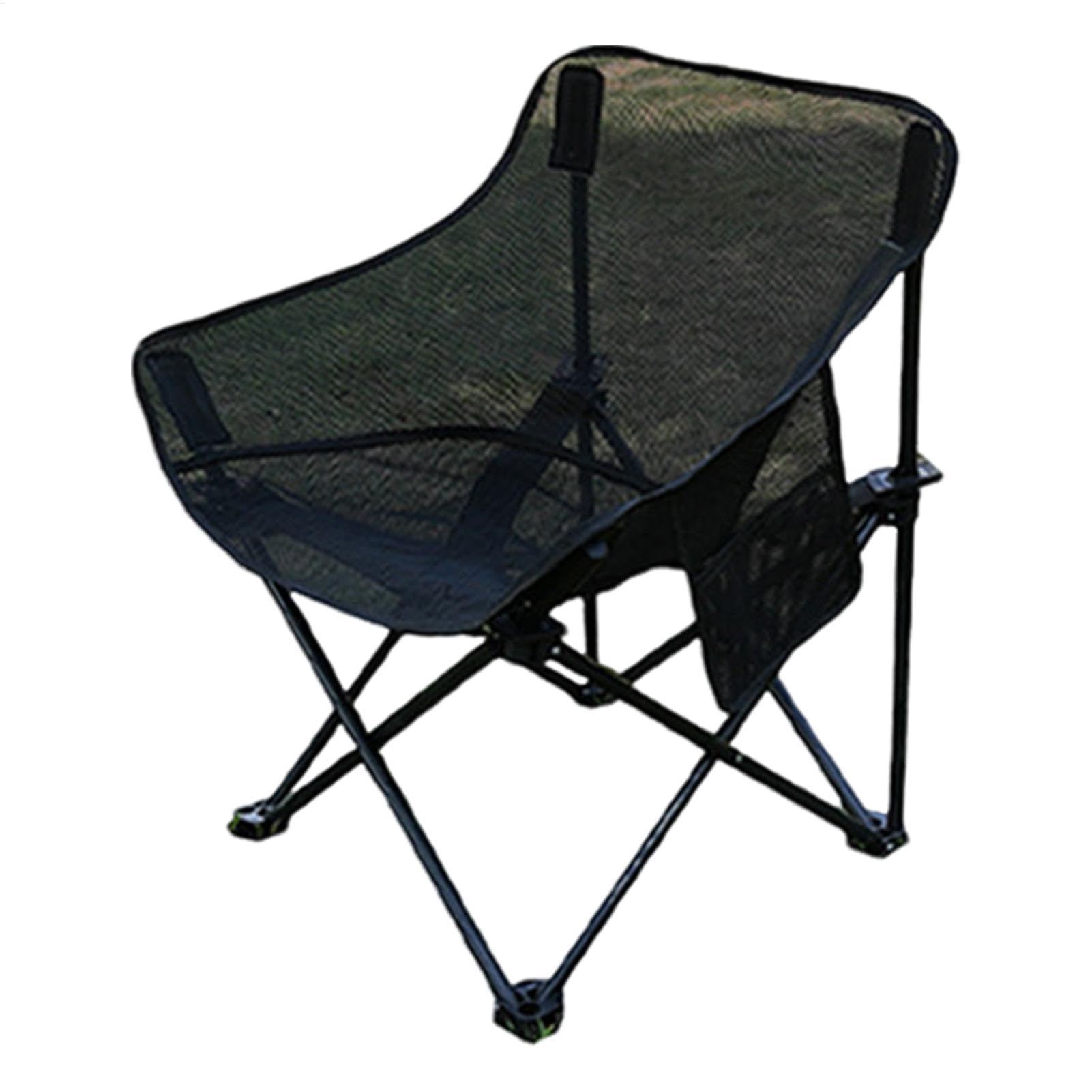 Chaise de sport portable pour pique-nique et voyage avec assise élargie confortable