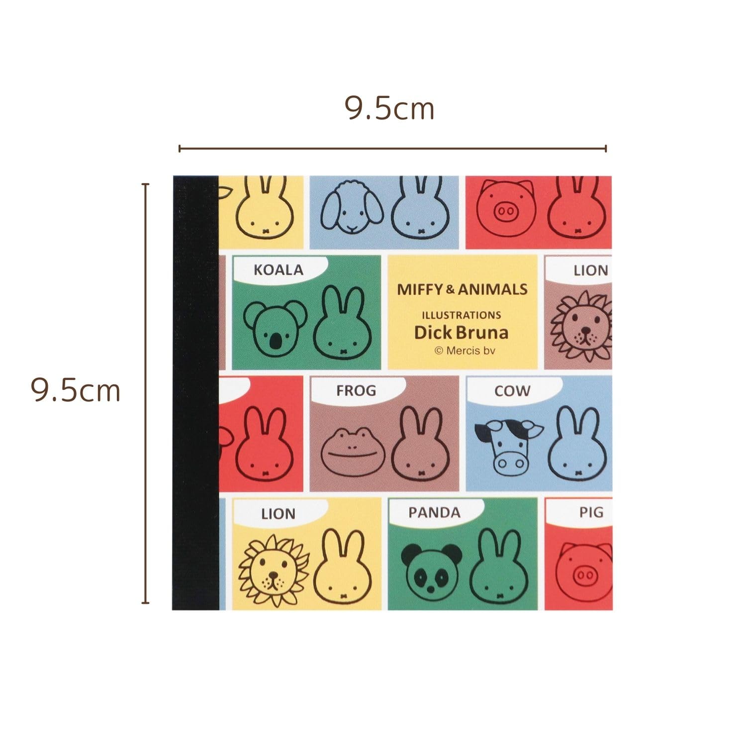 Amazon.co.jp: ミッフィー スクエアメモ ミッフィー&アニマルズ